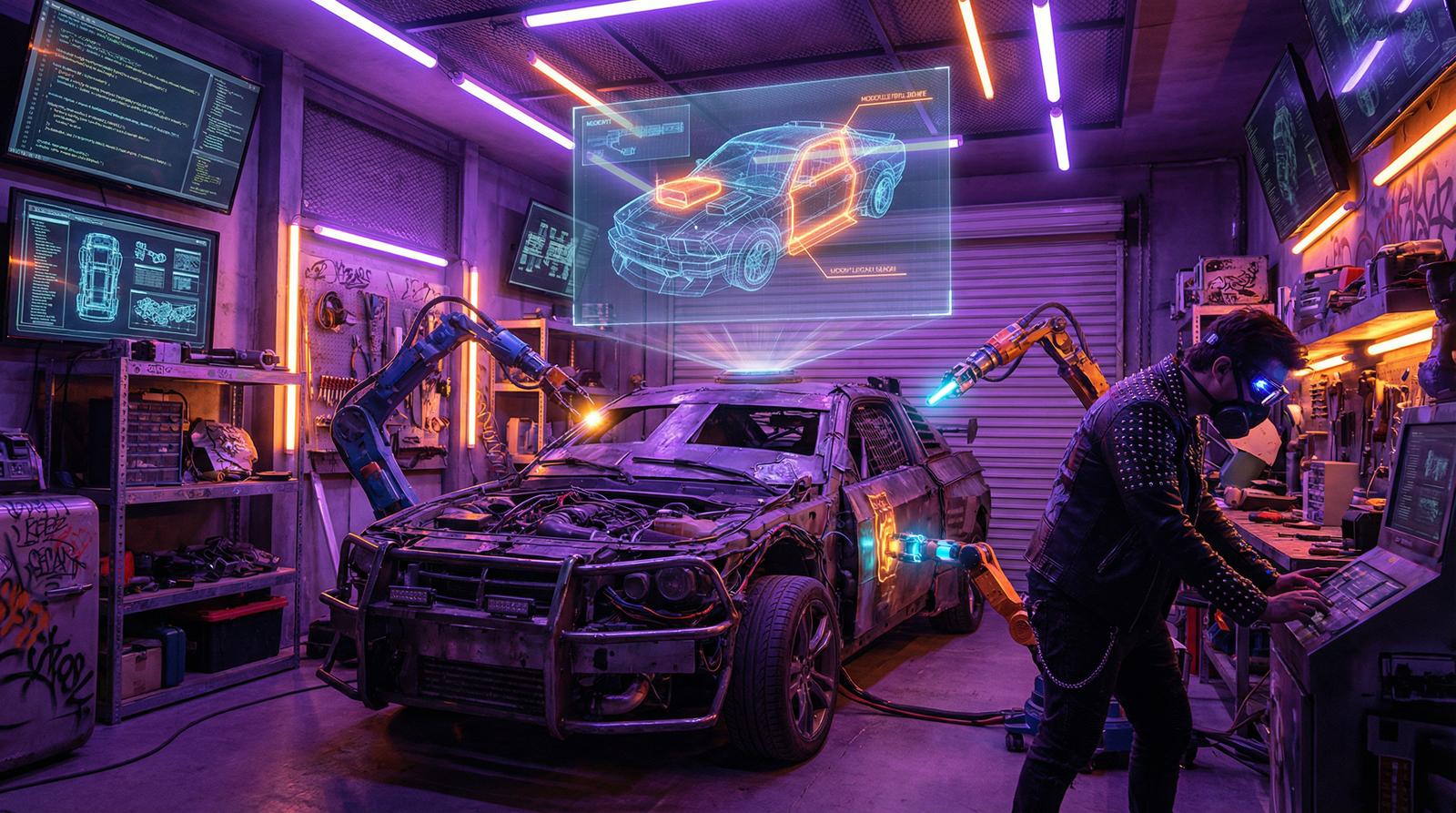 困困兔AI智能改装方案生成演示视频