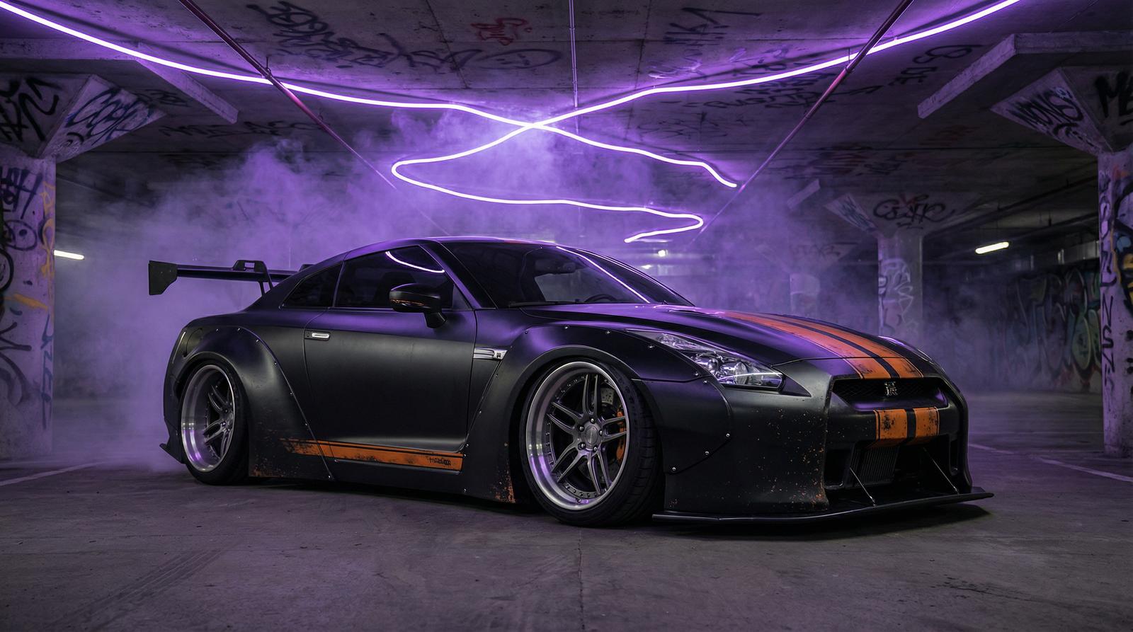 困困兔GT-R R35 1000匹马力改装视频教程