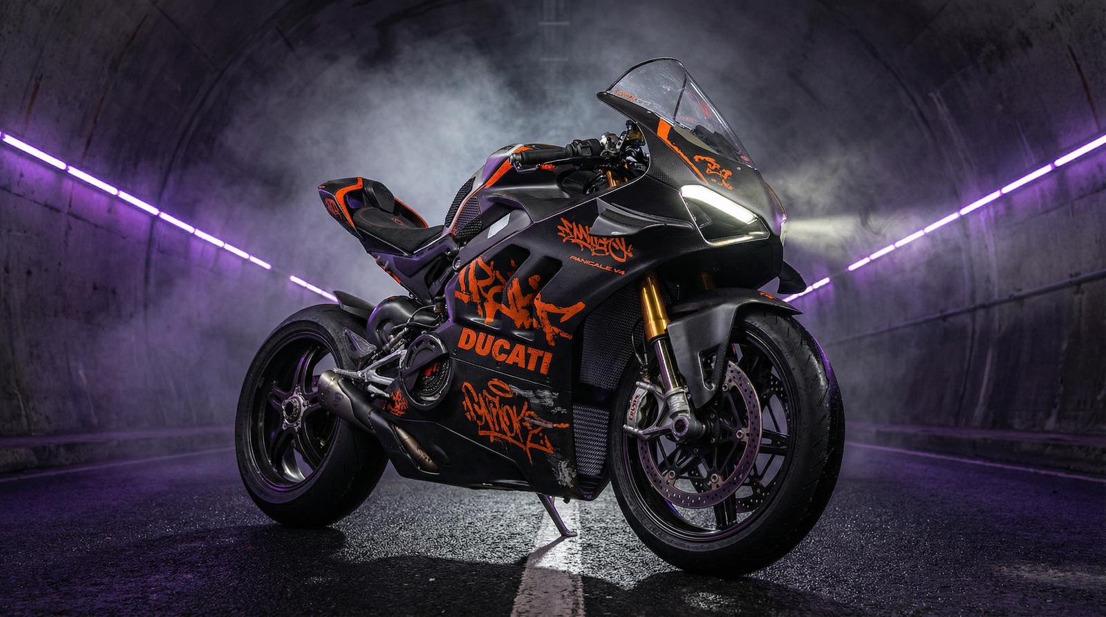 困困兔杜卡迪V4 Superleggera极速测试视频